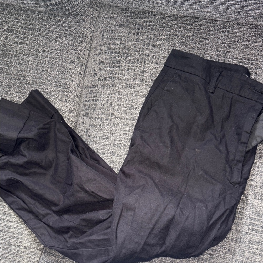 Ann Taylor Black Chinos Straight Leg